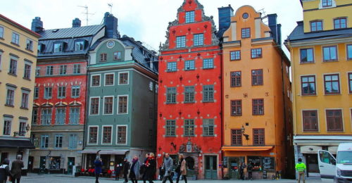 Stockholm - historické centrum Stockholm - historické centrum